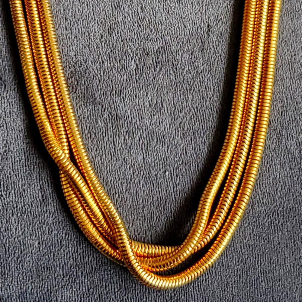 Goldplate vintage necklace
